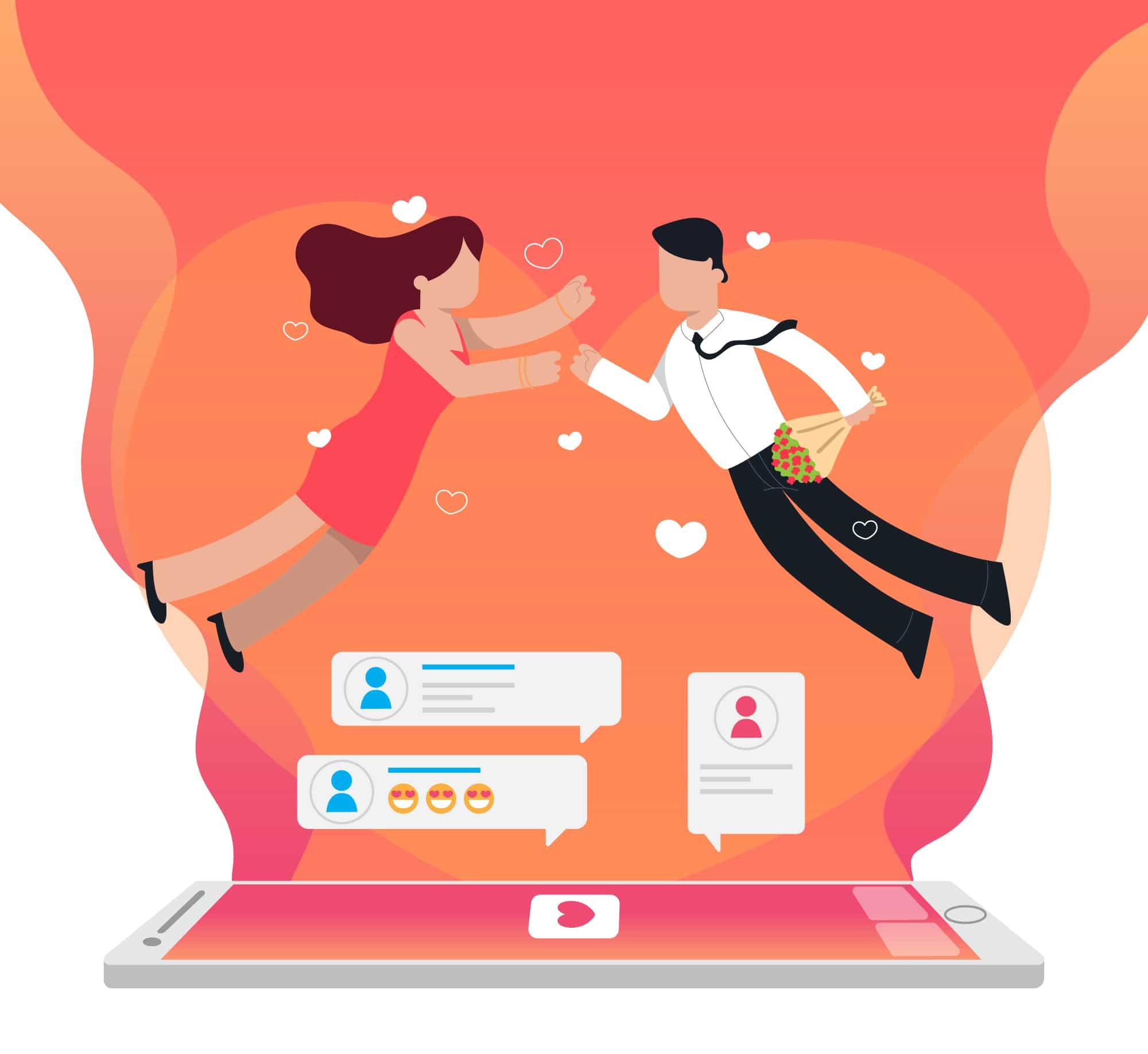 Digital connections and online dating